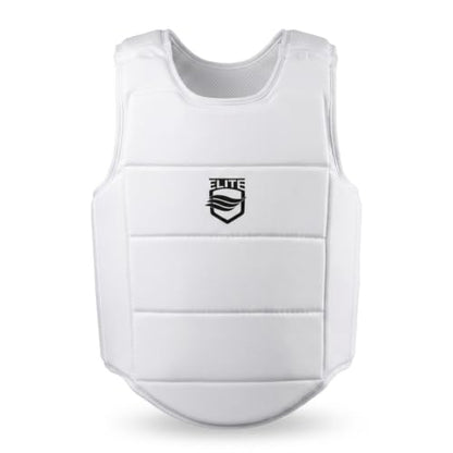 Karate Chest Guard for Kids & Adults. Martial Arts Body Protector. - size: X-Small