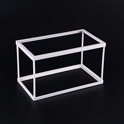balacoo Fish Isolation Box for Aquarium with Suction Cups Large Size Fish Breeder Net Hatchery Incubator 10.23X5.9X5.9 Inch Separator for Tank Nursery