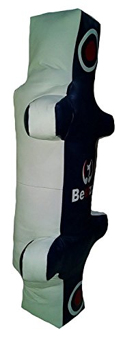 Bestzo MMA Punching Bag - Motion Master of Martial Arts-Synthetic Leather Blue-Unfilled - size: 70 Inch (6ft)