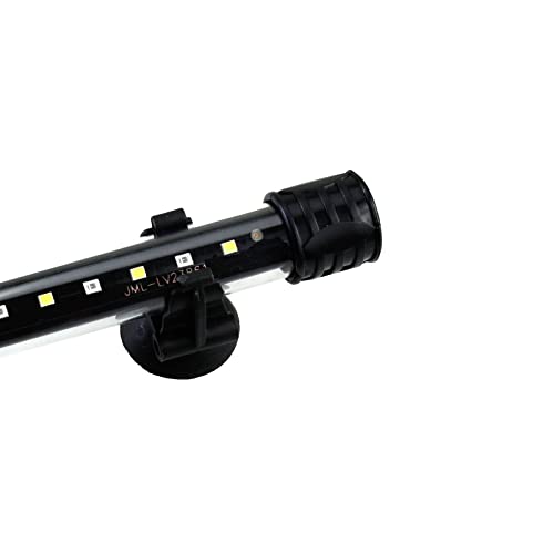 AQUANEAT Aquarium LED Submersible Light 7.5 Inch Underwater Fish Tank Light (White & Blue) - color: White & Blue