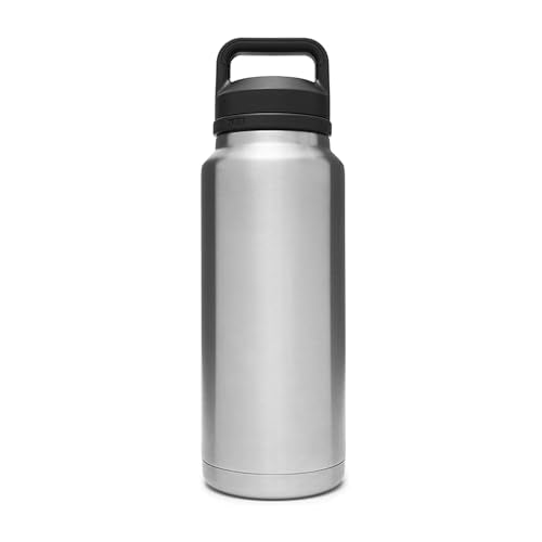 YETI Rambler 36 oz Bottle, Vacuum Insulated, Leakproof, Stainless Steel with Chug Cap - color: Stainless