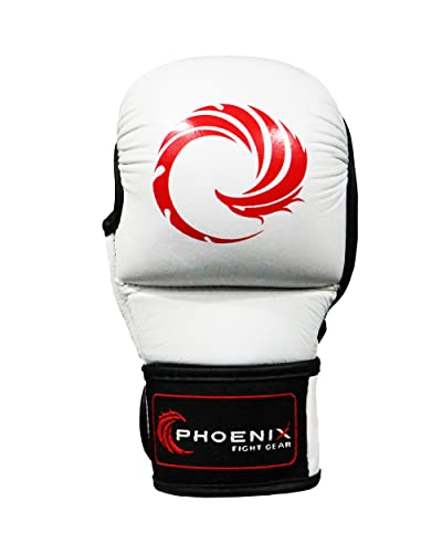 Flight MMA Training Gloves - color: White, size: Large