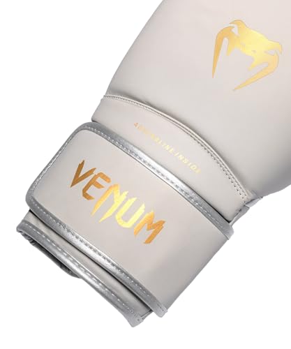 Venum Contender Boxing Gloves - color: Ivory/Gold, size: 16-Ounce, style: Contender 1.5