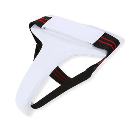 Dioche Protective Cup Womens Taekwondo Groin Guard - Ergonomic Design Boxing Karate Protector for Optimal Coverage - Durable PU Leather - Size L - size: Small