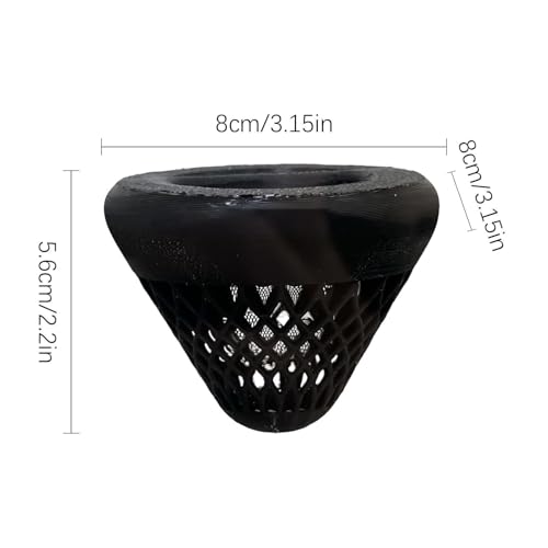 Aquarium Plant Holder - Floating Plant Cup | Cone-Shaped Fish Tank Floating Plants Holder for Aquatic Plants, Freshwater Aquarium and Terrarium Setup, Home, Office, Living Room, Bedroom, Apartment