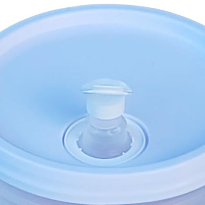 2 Gallon Measuring Graduated Mixing Bucket Pail with Spout Lid & Handle Food Grade Thickened HDPE Leak Proof Heavy Duty Storage Container FDA Compliant Premium Quality Buckets (2 Gallons)