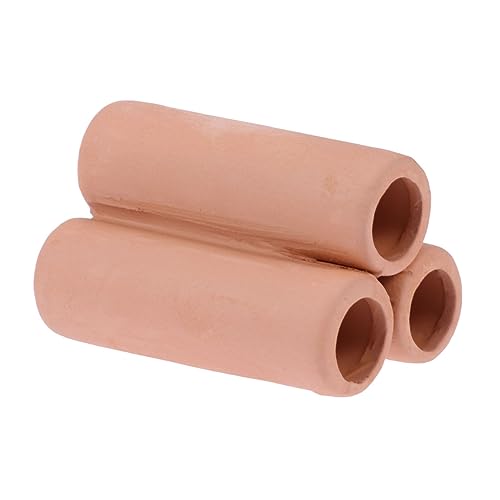 Aquarium Landscaping Ceramic Shrimp House Moss Tube Mineral Tube Cultivating Container