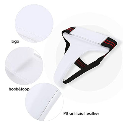 Women Groin Guard, Women Taekwondo Groin Guard Boxing Karate Jockstrap Sanda Crotch Protector - size: Small