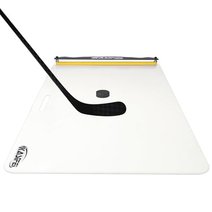 kasifei – 24'' x 48'' Hockey Shooting Pad with Rebounder, Professional Hockey Training Equipment