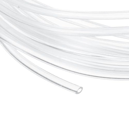 uxcell Clear PVC Tubing, 1.2mm ID x 2.7mm OD - 15ft PVC Tube Lightweight Vinyl Hose, Transparent Flexible Plastic Water Tubing for Air Oil Water Transfer Aquarium Irrigation - size: 1.2mm ID x 2.7mm OD