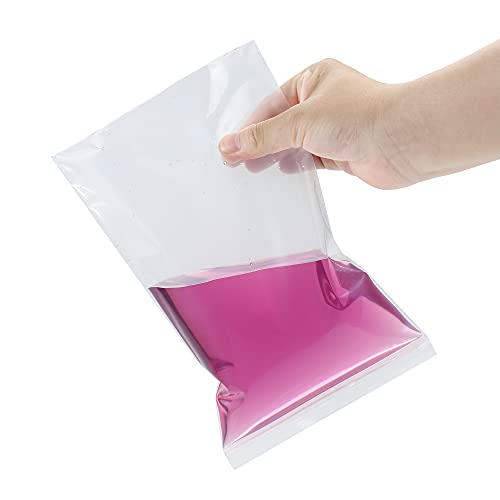 2" x 2" Small Thick 5 Mil Plastic Bags 100 PCS Clear Resealable Zip Seal Lock Poly Bags Reclosable Heavy Duty Zipper Baggies Jewelry Earrings Coin Pills Packing - size: 2x2inch