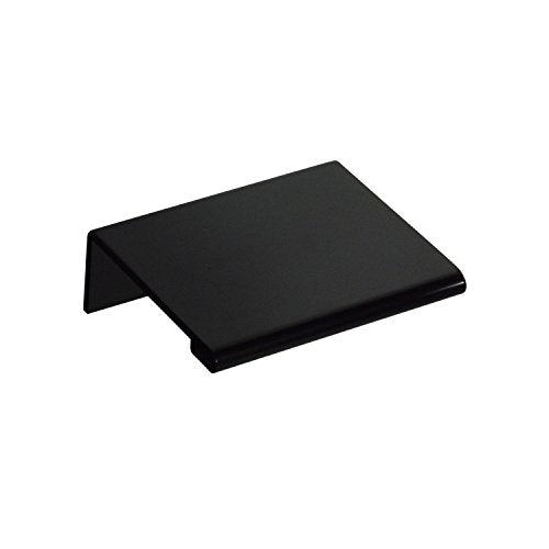 #3154-2 in. CKP Brand Edge Pull, Gloss Black - color: Gloss Black, size: 2" - Single