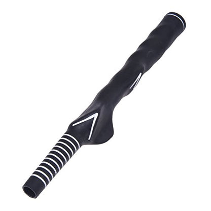 Right-Handed Golf Swing Training Grip Trainer, Black - color: 1 Pack