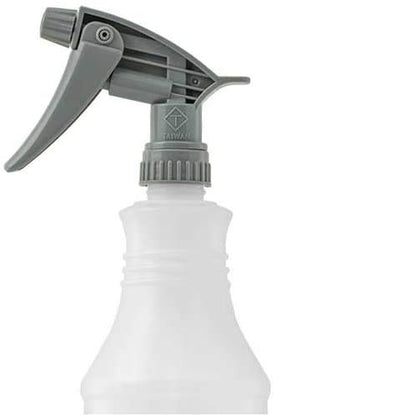 Replacement Trigger Sprayer Replacement for 32 oz Bottles – 28-400 Neck, 9.5" Dip Tube, High Output, Adjustable Nozzle – Gray Heavy-Duty (Pack of 10)