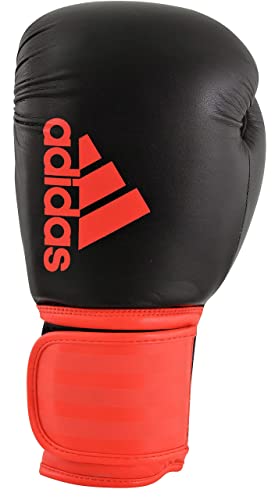 Adidas Hybrid 100 Boxing Gloves – Adult Boxing Gloves for Sparring, Training & Heavy Bag – Kickboxing Gloves for Women & Men - size: 14 oz