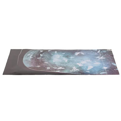 Aquarium Background PVC 3D Fish Tank Decoration, Self Adhesive Aquarium Sticker with Realistic Pattern, Tear Background for Freshwater Saltwater Tanks (61 * 30CM) - style: 61*30CM