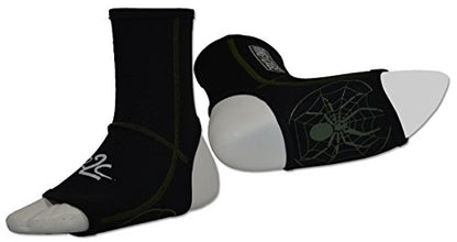 Ring to Cage Spider Grip Ankle/Foot Grips for Muay Thai, MMA, Kickboxing - size: Large