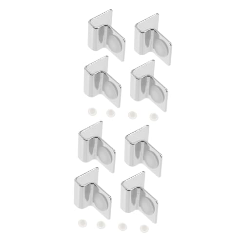 BESPORTBLE 8pcs Fish Tank Glass Cover Brackets Secure Aquarium Lid Clips for Stable Support and Protection of