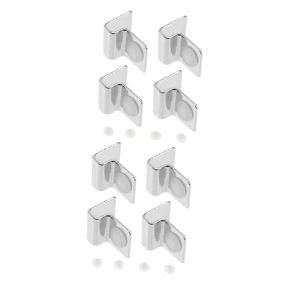 BESPORTBLE 8pcs Fish Tank Glass Cover Brackets Secure Aquarium Lid Clips for Stable Support and Protection of