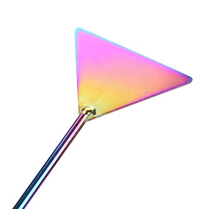 SUNGOOYUE Substrate Spatula Aquarium, Stainless Steel Sand Flattener Aquascaping Tool 32cm for Fish Tank Maintenance, Smooth Substrate Leveling, Plant Layout, Long Handle for Aquarists