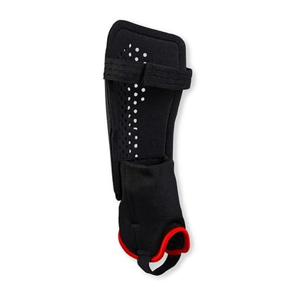 Mitre Unisex Soccer Shin Guards - color: Aircell Carbon Black/Red, size: X-Small