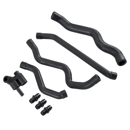 Crankcase Ventilation Hose Kit Air Intake Tube Connector Compatible with Mercedes Benz 1998-2011 Replace 1120180382 1120180482 1120180282 1120180182