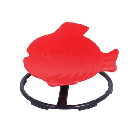 Children's Vestibular Balance Training Equipment Props, Children's Spinning Disk Toys,Red - color: Red