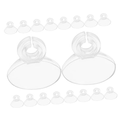 BESPORTBLE 30pcs Aquarium Cup Clips for Oxygen Tubes Versatile Fish Tank Accessories for Securing Air Hose Easy to Install Aquarium Holders