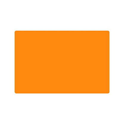 23.6'' by 15.7''Flexible Silicone Placemat Non Slip Waterproof Heat Resistant Dinner Table Orange 1PCS - color: Orange-1 Pcs