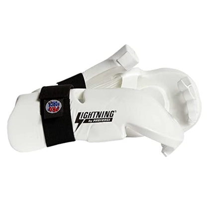 AWMA Proforce Lightning Sparring Gloves/Punches - White Medium