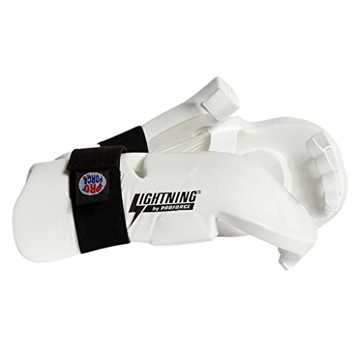 ProForce Lightning Punches Karate/Martial Arts Sparring Gloves - color: White, size: Large
