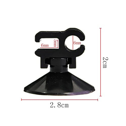 5 Pieces Aquarium Suction Cup Clip Fish Tube Hose Power Cord Buckle Wire Suction Cups Aquarium Accessories