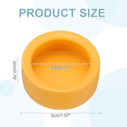 Reptile Food Bowl, Worm Water Dish Ceramic Pet Bowl Food Dish Anti Escape Feeder Small (2 in, Clay), Intended for Gecko/Scaled Pet/Amphibians/Spiders/Small Mammals