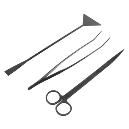 BESPORTBLE 3pcs Aquarium Cleaning Tool Set Water Plants Tweezers Scissors and Shovel for Fish Tank Maintenance and Aquascaping