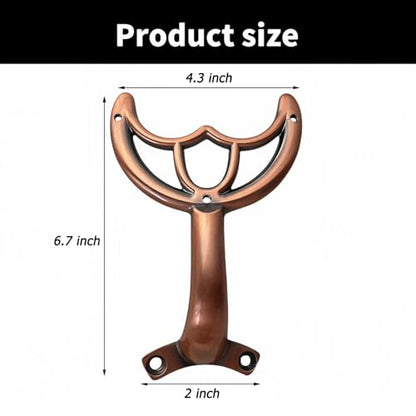5 Pcs 52’’Ceiling Fan Blades Arms Replacement,Ceiling Fan Blades Arms Replacement Parts Mounting Bracket Kit for Replacing The Worn Fan Blades,Keep The Balance and Good Performance (Copper) - color: Copper