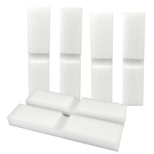 6 Pcs Foam Filter Pads for Fluval Fx4 FX5 FX6 Canister Filter Aquarium Bio Sponge Replacement - size: 6 PCS