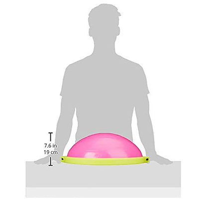 Bosu Sport Balance Trainer - color: Pink/Neon