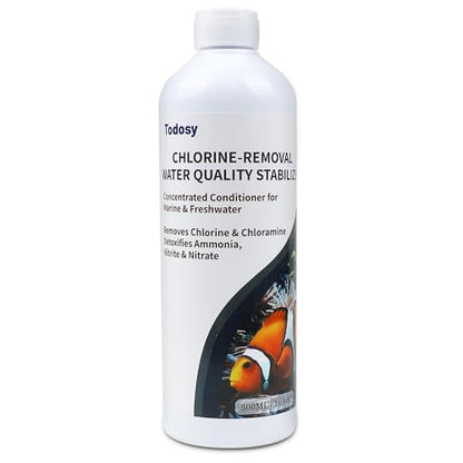 Aquarium Water Regulator and dechlorinator - 16.91 Ounce for Freshwater and Marine Aquariums (500ML / 16.91OZ) - size: 500ML / 16.91OZ