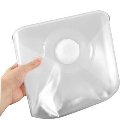 balacoo Foldable Water Storage Bucket Camping Water Storage Tank Portable Collapsible Container Lid Outdoor for Hiking Fishing