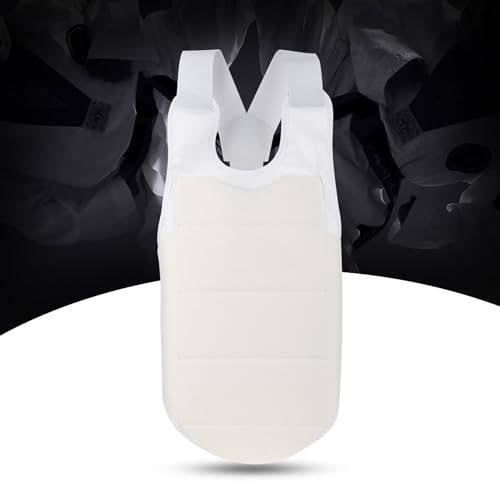 Chest Guard, Unisex Taekwondo Chest Guard Vest Boxing Karate Breast Protector Taekwondo Karate Protector Accessory for Adult Child - size: Small