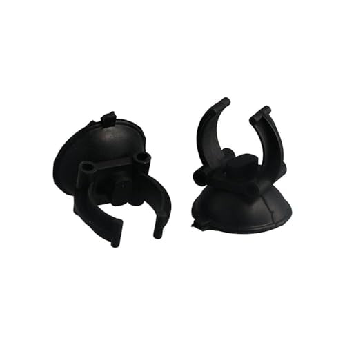 Fish Tank Aquarium Electric 4pcs/Set Air Line Pipe Sucker Black LED Lights Tubing Heater Clip