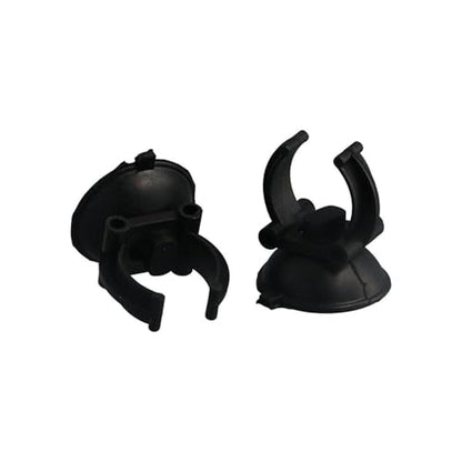 Fish Tank Aquarium Electric 4pcs/Set Air Line Pipe Sucker Black LED Lights Tubing Heater Clip