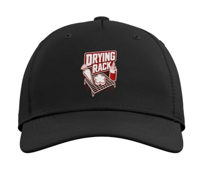 Drying Rack Baking Pastry Chef Adjustable Baseball Hat - color: Black