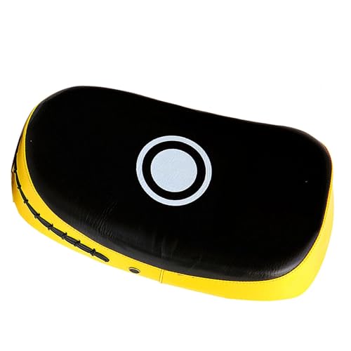 Rengue Boxing Strike Pad, Boxing Pads Kick Punch Training, Multifunction Protective Target for Muay Thai and Kickboxing Enthusiasts Strike Pad, High Density Sponge for Nan - color: Yellow Stripe