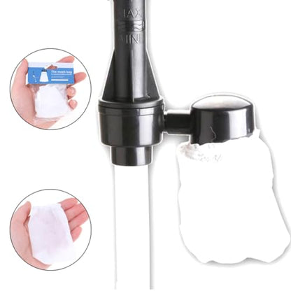 5pcs Aquarium Filter Bag Fish Tank Mesh Cotton Elasticated Bag Cleaning Tools