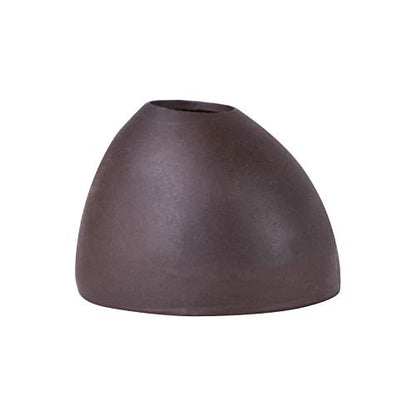 Ceramic Aquarium Hideout Cave, Betta Fish Tank Decor with Dual Openings, Breeding & Hiding Cave for Shrimp, Cichlid, Small Frog, Reptiles, Natural Aquascape Decoration