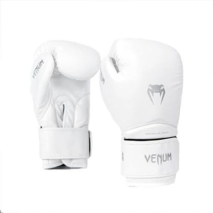Venum Contender 1.5 Kids Boxing Gloves - color: White/Silver, size: 8-Ounce