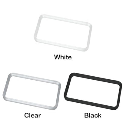 Fish Feeding Portals for Betta & Aquariums | Floating Food Rings & Breathing Windows (Rectangle) (Clear, Bundle)