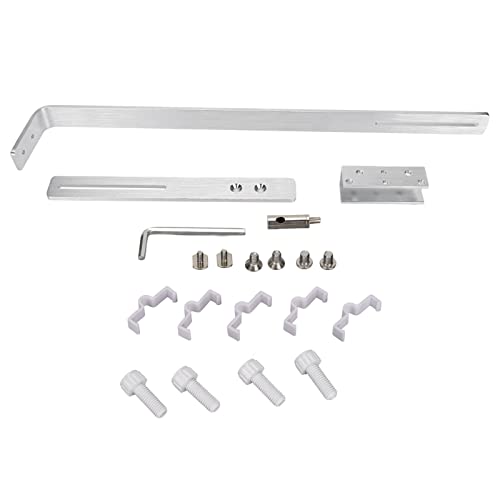 Adjustable Aluminum Alloy Aquarium Light with Mount, Fish Tank Drop Lamp Arm for Installing Fixtures and Fixing Lamps on Aquatic Breeding Containers
