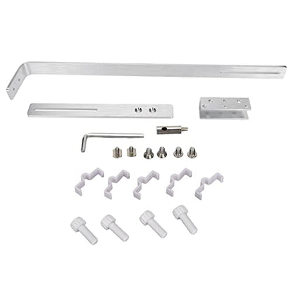 Adjustable Aluminum Alloy Aquarium Light with Mount, Fish Tank Drop Lamp Arm for Installing Fixtures and Fixing Lamps on Aquatic Breeding Containers